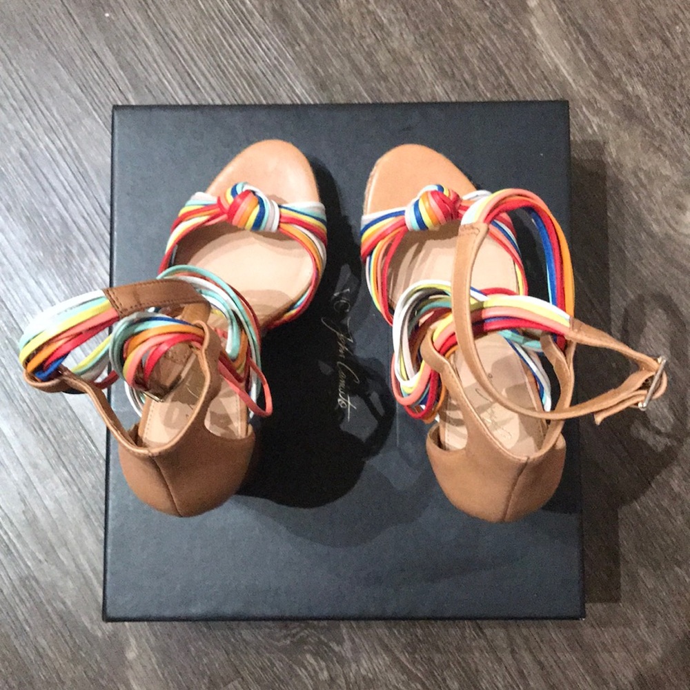 Vince Camuto Nyla Platform Sandal Size 7.5 Nwot - image 5